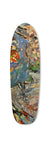 50 Mini 670 art skateboard deck frontside. Single edition by Paul Moecklin
