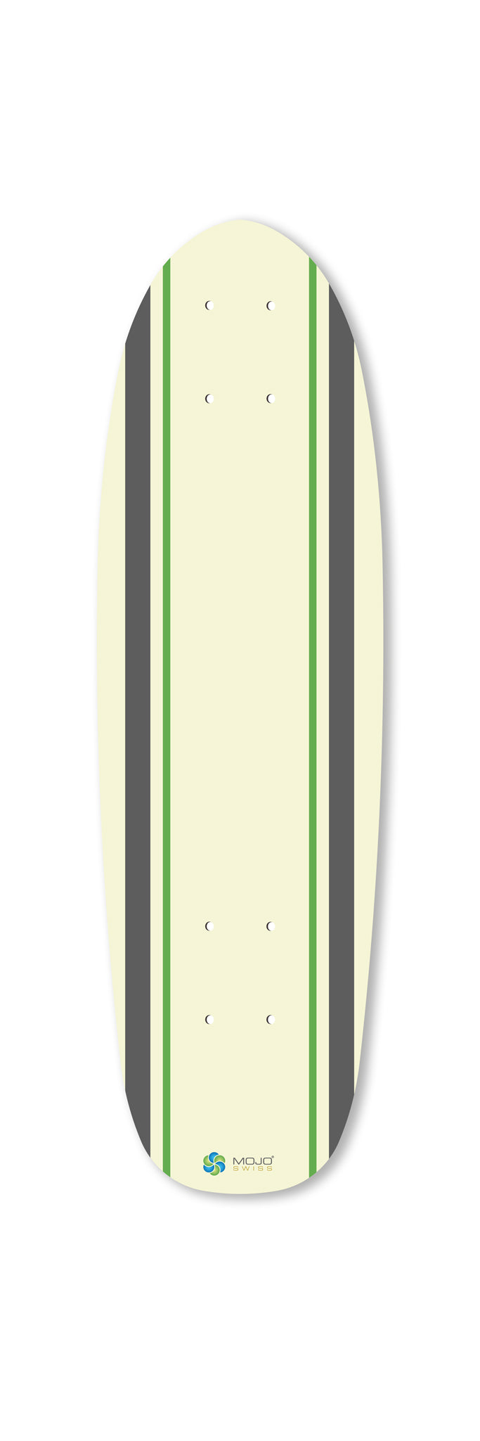 St.Giron Mini 670 art skateboard deck frontside. Limited edition by Markus Oz Huber