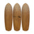 Dragon Whisperer Dionelle Carver 840 art skateboard deck backside wood. Unicat and original by Alex Hohl