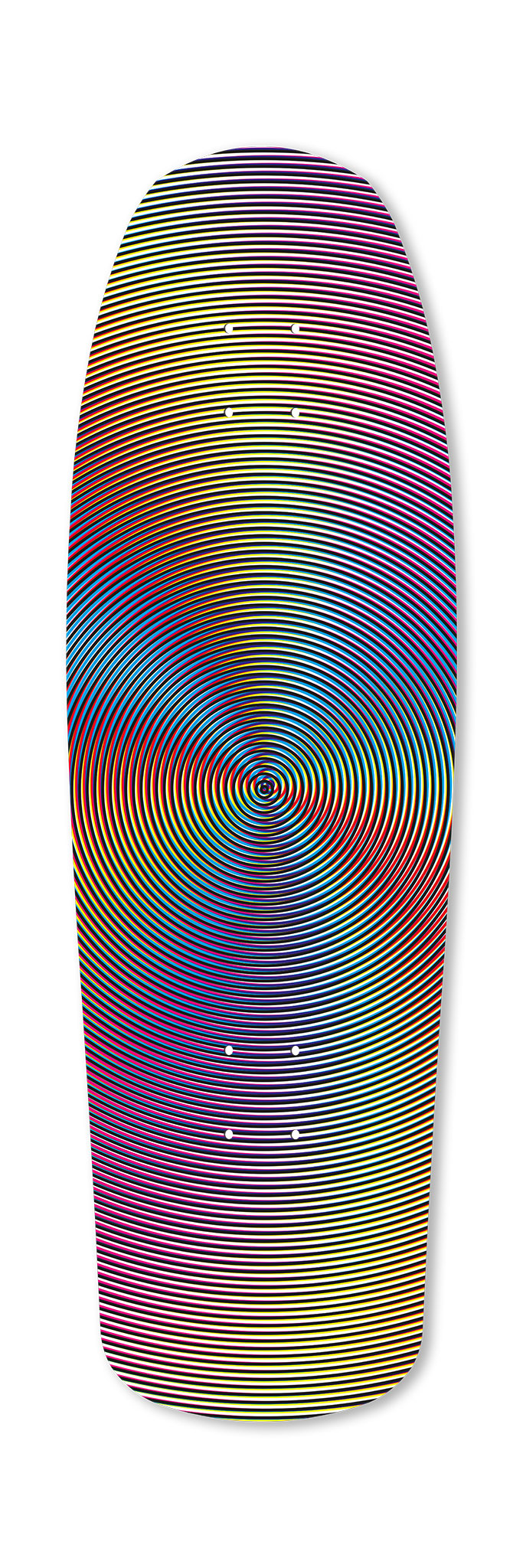 Transition Separation Chromica City 810 skateboard deck art frontside. Limited edition by Afshin Le Bon Etesamifar