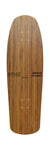 Biarritz City 810 art skateboard deck backside wood. Limited edition by Markus Oz Huber