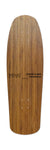 50 City 810 art skateboard deck backside wood. Single edition by Paul Moecklin