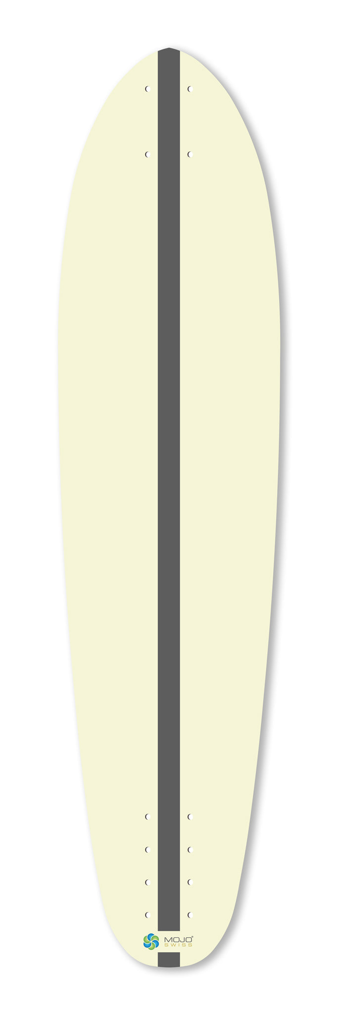 Capbreton Cruise 900 art skateboard deck frontside. Limited edition by Markus Oz Huber