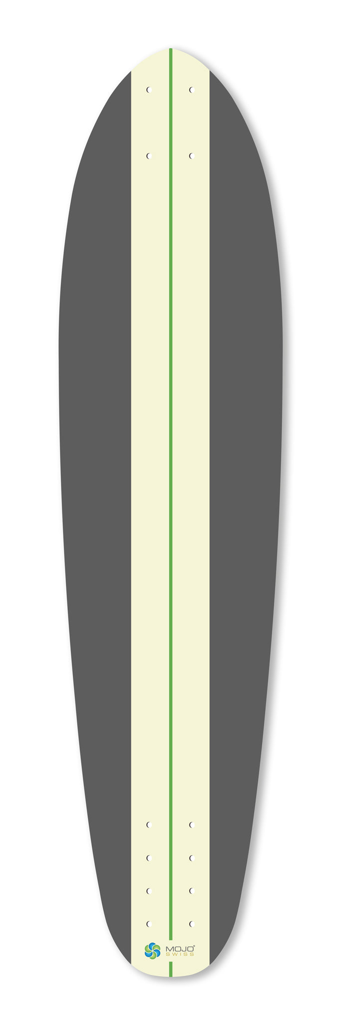 Hossegor Cruise 900 art skateboard deck frontside. Limited edition by Markus Oz Huber