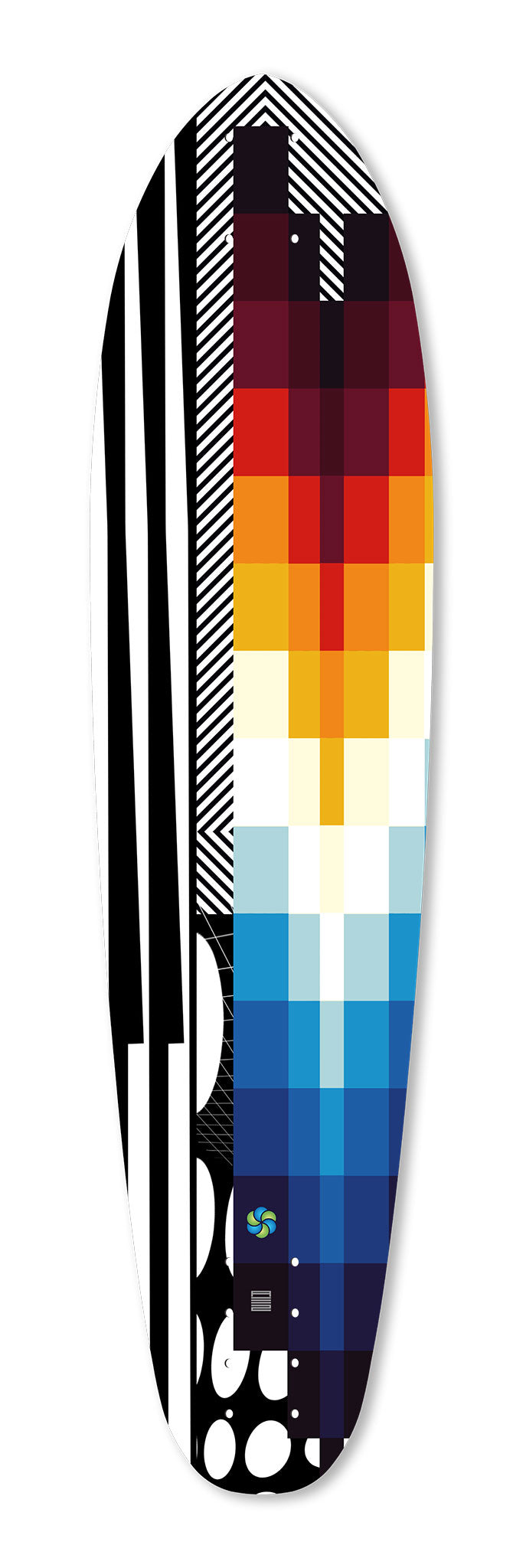 Psychromie Cruise 900 skateboard decks art frontside. Limited edition by Afshin Le Bon Etesamifar