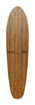 Biarritz Cruise 900 art skateboard deck backside wood. Limited edition by Markus Oz Huber