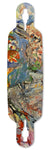 50 Flex 960 art skateboard deck frontside. Single edition by Paul Moecklin