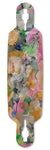 59 Flex 960 art skateboard deck frontside. Single edition by Paul Moecklin