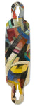 7 Flex 960 art skateboard deck frontside. Single edition by Paul Moecklin