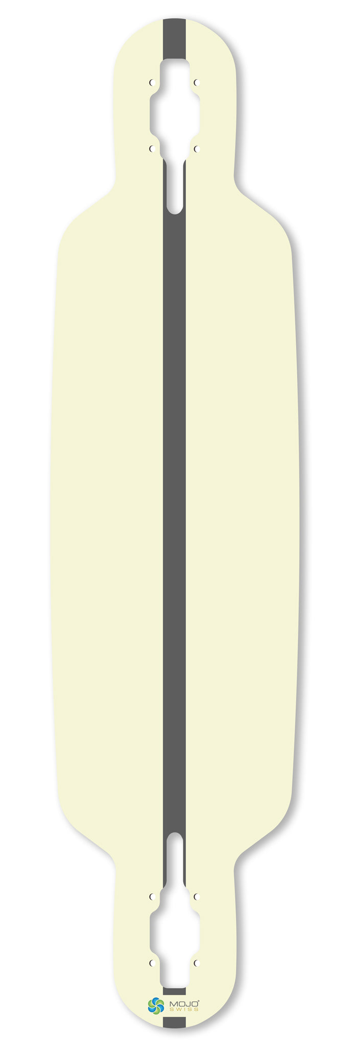 Capbreton Flex 960 art skateboard deck frontside. Limited edition by Markus Oz Huber
