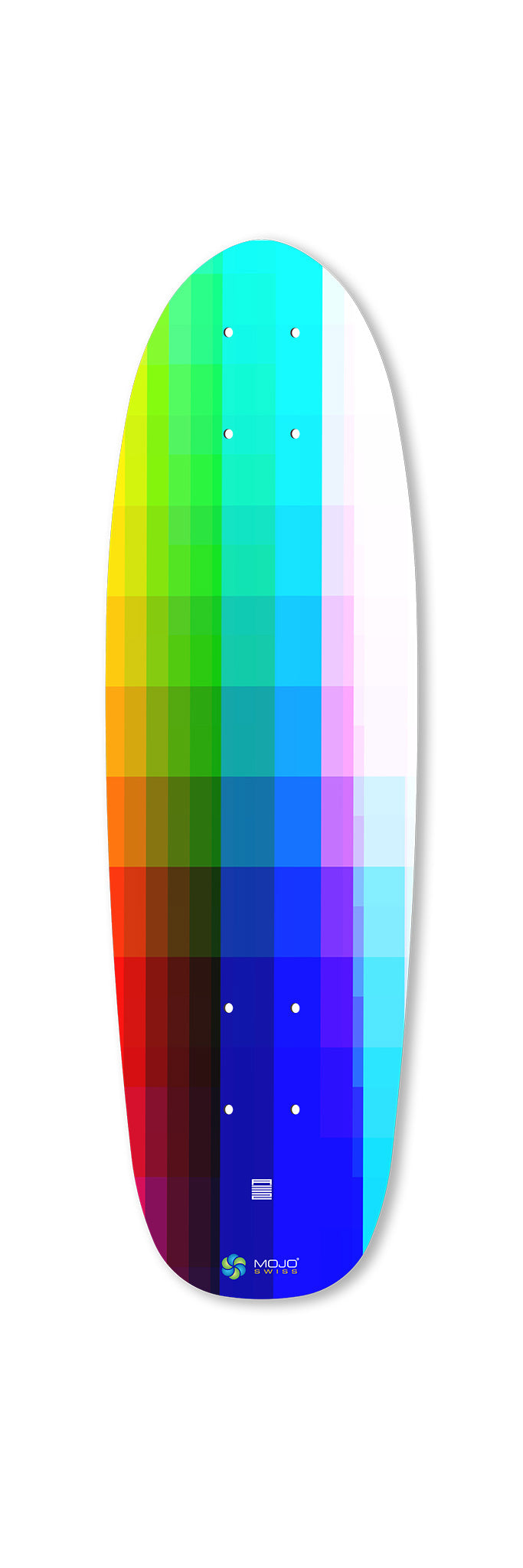 Decimated Diversity Mini 670 skateboard decks art frontside. Limited edition by Afshin Le Bon Etesamifar